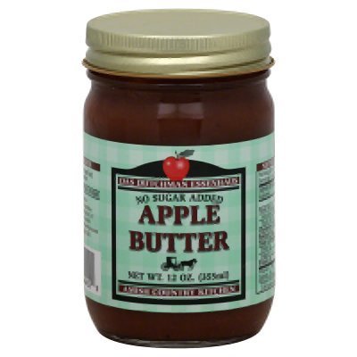 Sugar Free Apple Fruit Spread - Healthy & Delicious Jam (Pack of 12) - Perfect for Toast, Yogurt & Baking | Gluten Free & Vegan Friendly