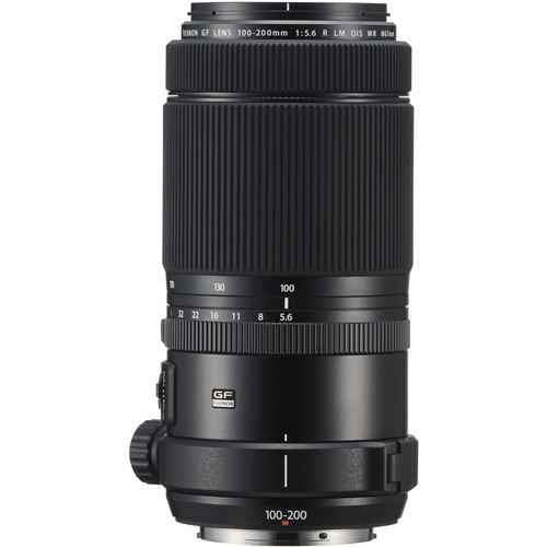 FUJIFILM GF 100-200mm f/5.6 R LM OIS WR GFX Medium Format Telephoto Zoom Lens for Portrait & Landscape Photography - Weather Resistant for Outdoor Shooting