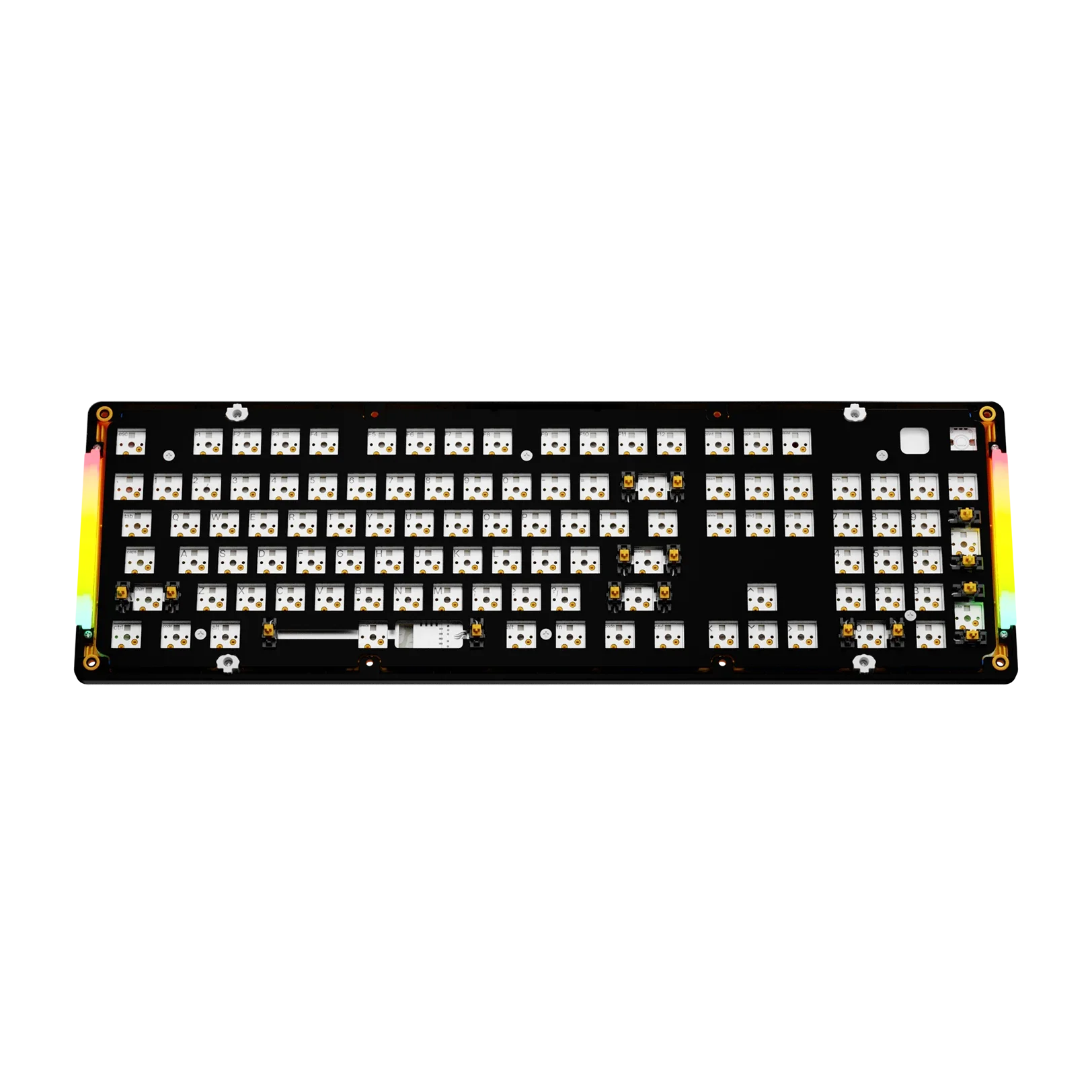 GMMK 3 Mechanical Keyboard Bottom Case - Plastic Black Replacement Part for Custom Builds | Perfect for PC Gaming & Office Workstations