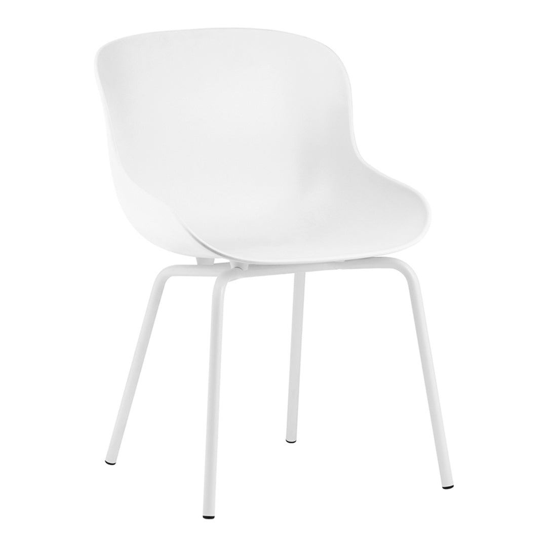 Stylish Hyg Side Chair with Sturdy Steel 4-Leg Design - Perfect for Dining Rooms, Kitchens, and Small Spaces