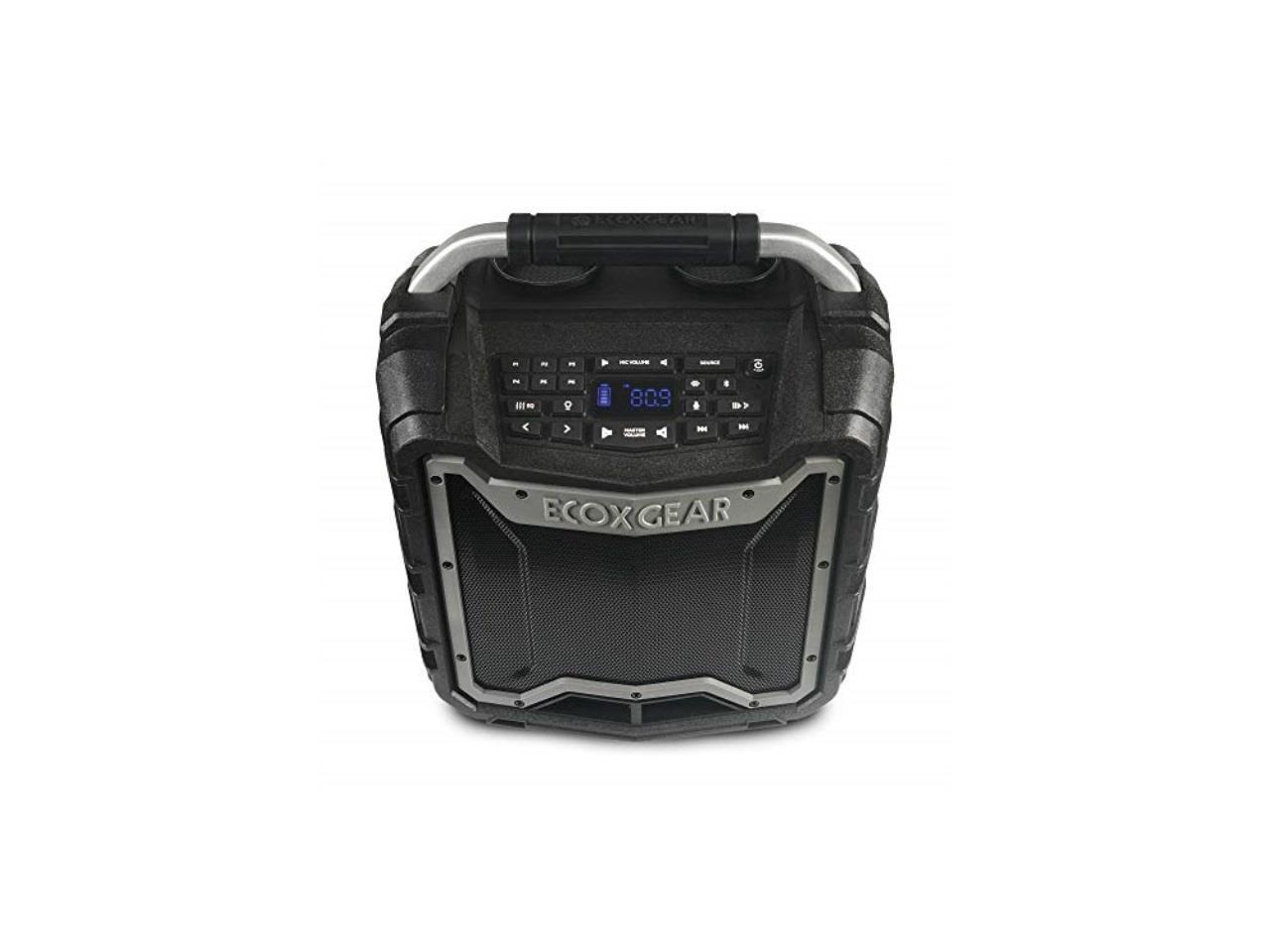 Ecoxgear Waterproof Floating Portable Bluetooth Wireless Speaker - Outdoor Pool, Beach, Shower & Boat Use - IPX7 Rated for Ultimate Durability