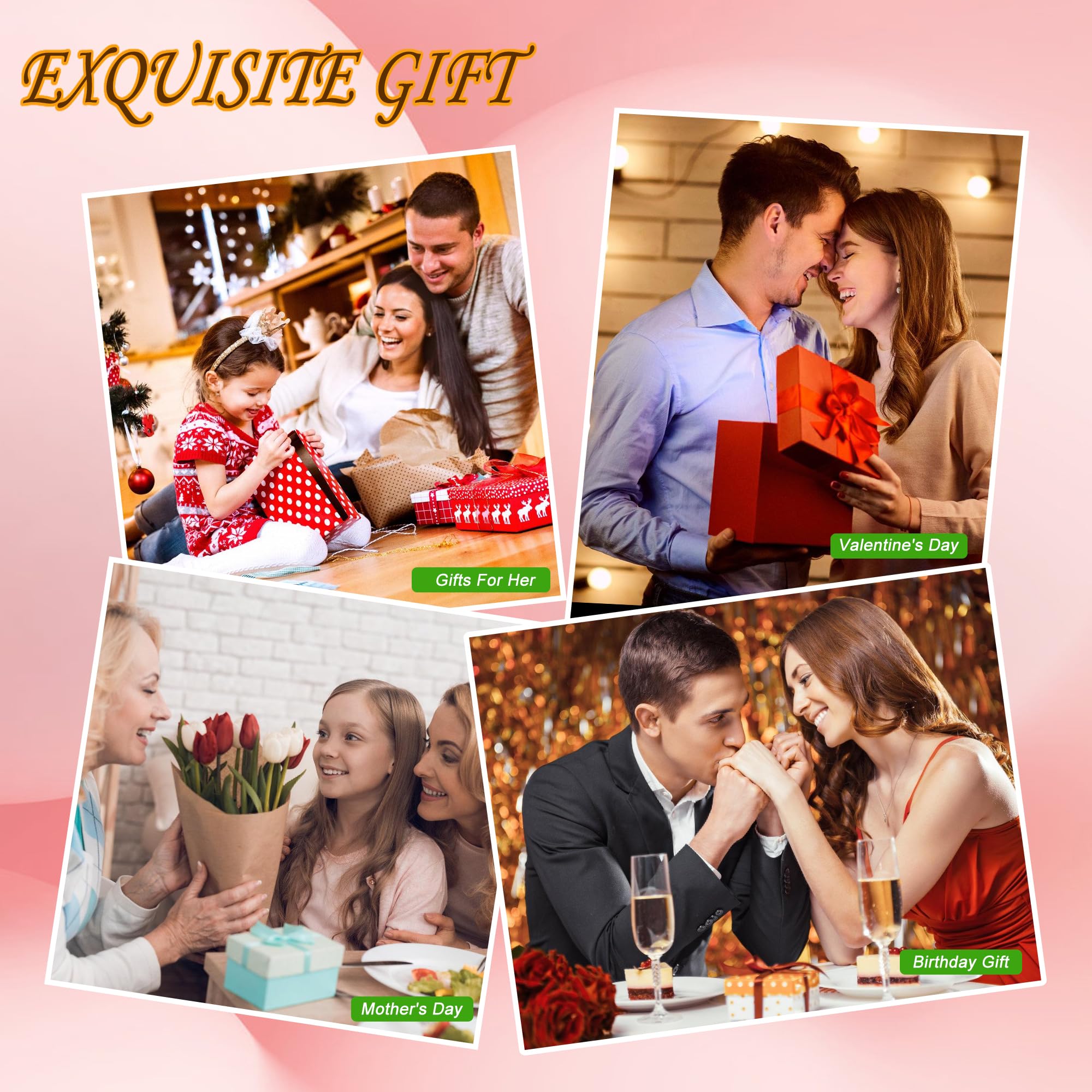 Personalized LED Compact Mirror with Light - 1X/3X Magnifying Travel Mirror for Makeup & Purse