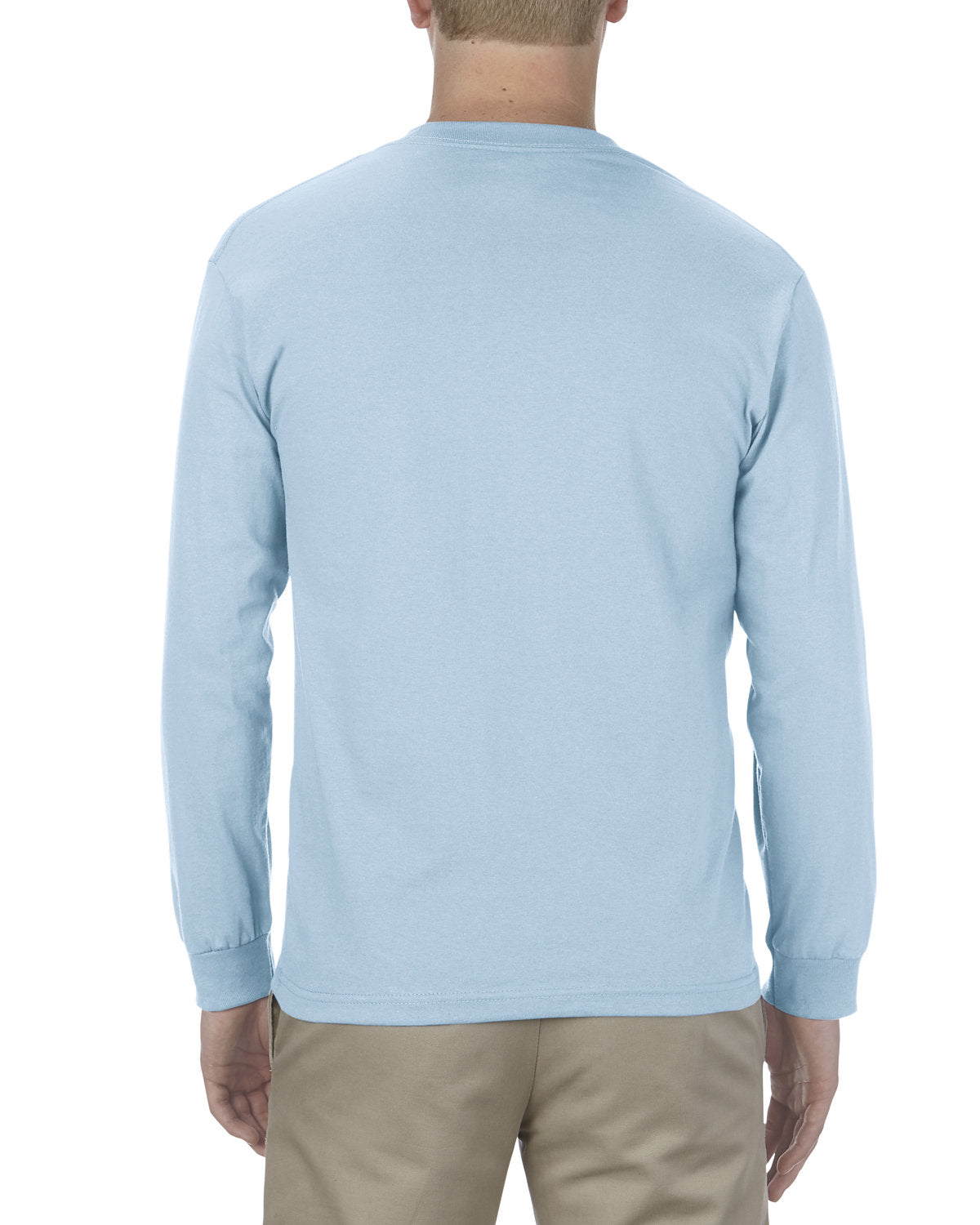 Alstyle AL1304 Adult 6.0 oz. 100% Cotton Long Sleeve T-Shirt for Men & Women - Comfortable Casual Wear for Everyday, Workout, and Layering