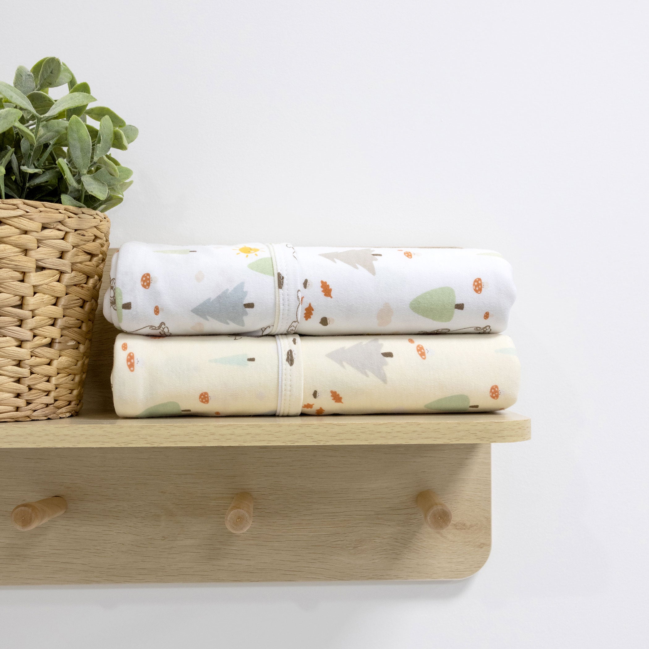Disney Winnie the Pooh 2-Pack Jersey Swaddle Wraps - Soft Baby Swaddles for Newborns & Infants - Perfect for Nursery, Baby Shower Gifts & Sleep Time