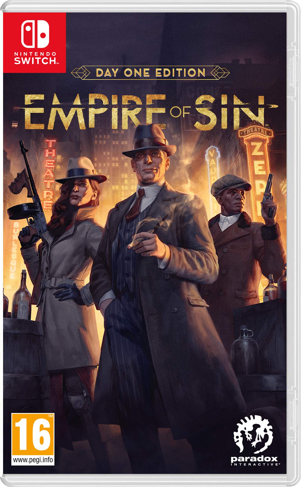 Empire of Sin - Nintendo Switch Game | Crime Strategy RPG for Single Player & Multiplayer | Perfect for Home Entertainment & On-the-Go Gaming