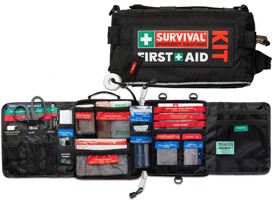 Small Business First Aid Kit - Essential Medical Supplies for Offices, Retail & Workplaces - Emergency Preparedness & Safety Compliance