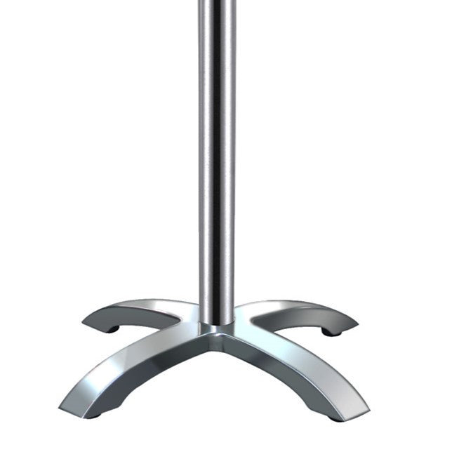 YW ATB 001 Aluminum Dining Table Base - 28.3 Inch Height Metal Table Legs for Kitchen, Restaurant & Outdoor Dining Furniture