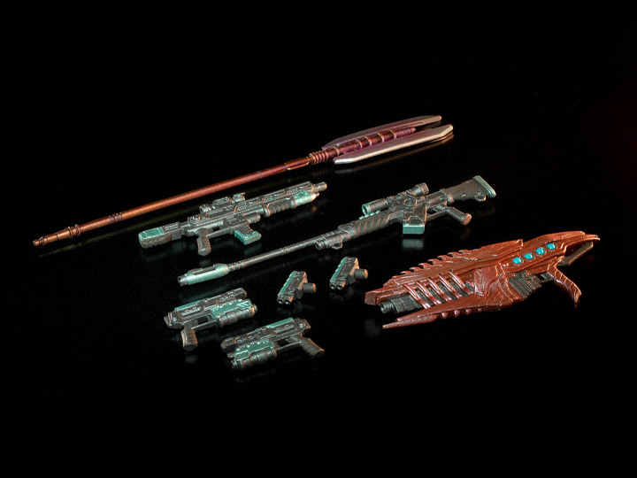 Mythic Legions 1/12 Scale 6-Inch Action Figure with Cosmic Legions Hvalkatar Weapons Accessory Pack | Four Horsemen Studios | Collectible Fantasy Figures for Display & Role-Playing Games