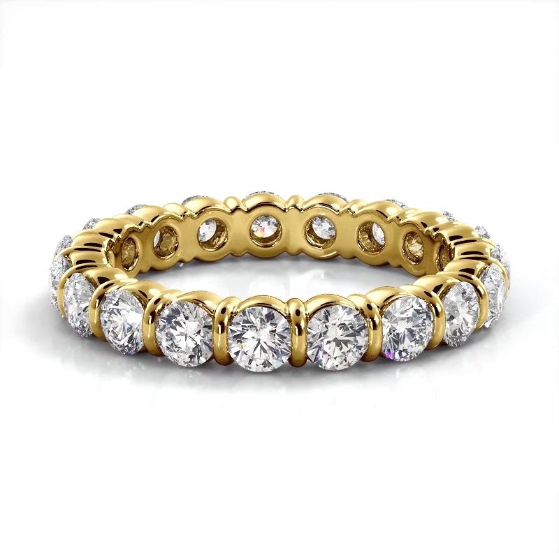 2.00 Carat Round Diamond Eternity Wedding Band - Perfect for Bridal Jewelry, Anniversary Gifts & Special Occasions