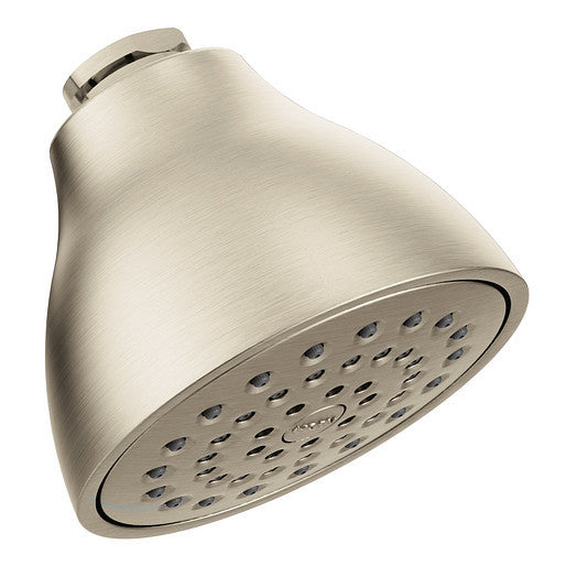 **Moen 6322BN Brushed Nickel Single-Function Shower Head - Perfect for Bathroom Renovation & Water-Saving Showers**