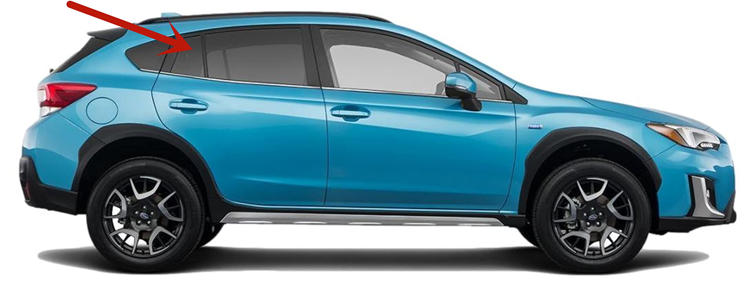2018-2023 Subaru Crosstrek Right Rear Passenger Vent Window Replacement Glass - OEM Fit, Easy Installation for Improved Airflow & Comfort