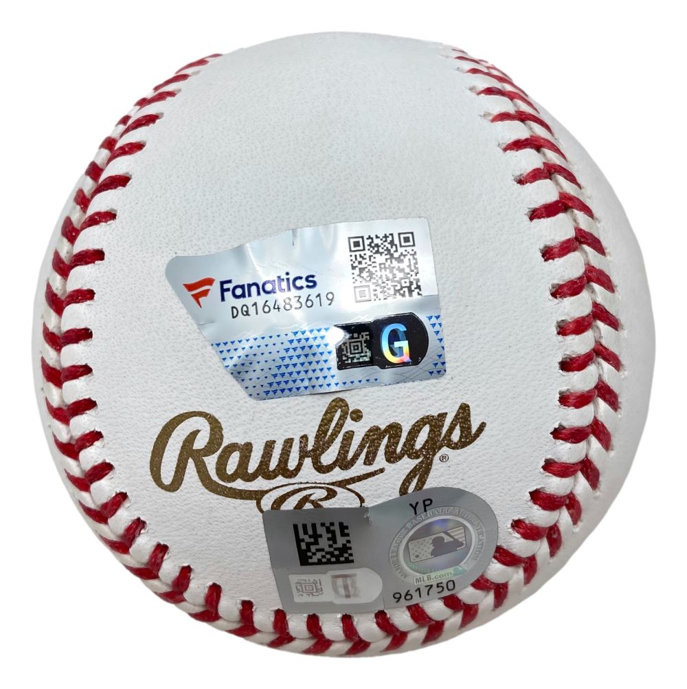 Chase Utley Autographed Philadelphia Phillies 2008 World Series Baseball - Official MLB Memorabilia for Sports Collectors & Phillies Fans - Perfect for Display in Man Cave or Sports Room