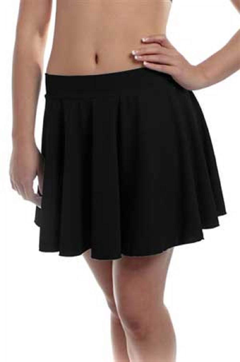 B Dancewear Women's Circle Dance Skirt - Flowy Ballet Skirt for Adults in Multiple Sizes | Perfect for Ballet, Belly Dance & Performance Costumes