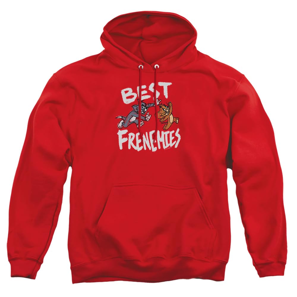 LOGOVISION Tom and Jerry Movie Best Frenemies Unisex Adult Pullover Hoodie - Casual Wear, Cosplay, Gift for Fans, Streetwear Fashion