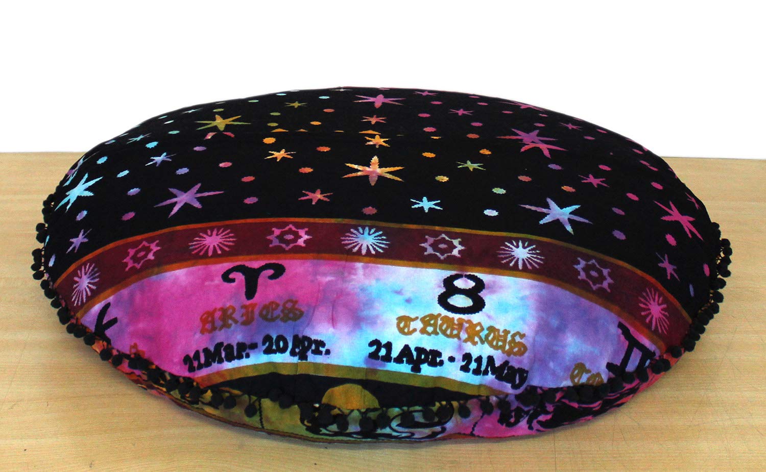 Hippie Mandala Floor Pillow Cover - 32