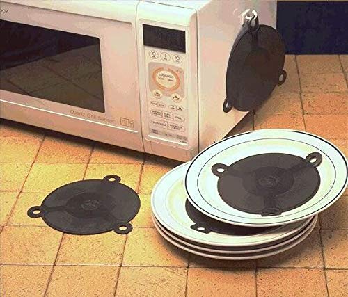 Microwave Plate Warmers - Set of 3, Heat-Resistant Dinner Plate Covers for Keeping Food Warm - Perfect for Family Meals, Parties & Restaurants