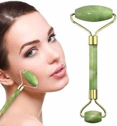 Lifesy Nutra Assam Green Tea Facial Kit [250g] with Roller Massager - Organic Skincare for Glowing Skin, Anti-Aging & Detox - Perfect for Daily Face Therapy & Spa Relaxation at Home
