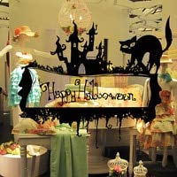 Happy Halloween Wall Decals - Removable Home Decor Stickers for Room, Door & Window - Spooky Themed Mural Stickers for Party, Bedroom & Living Room Decorations