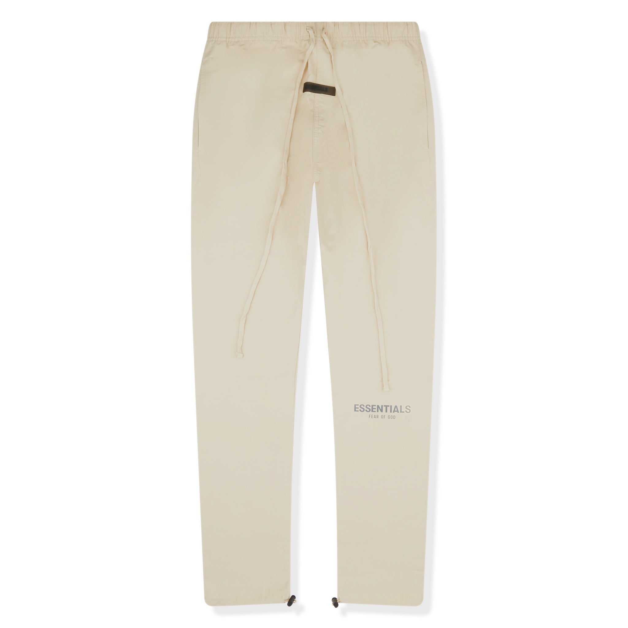 Fear of God Essentials Linen Track Pants for Men - Lightweight Summer Joggers with Elastic Waistband | Lounge, Gym & Streetwear Outfits