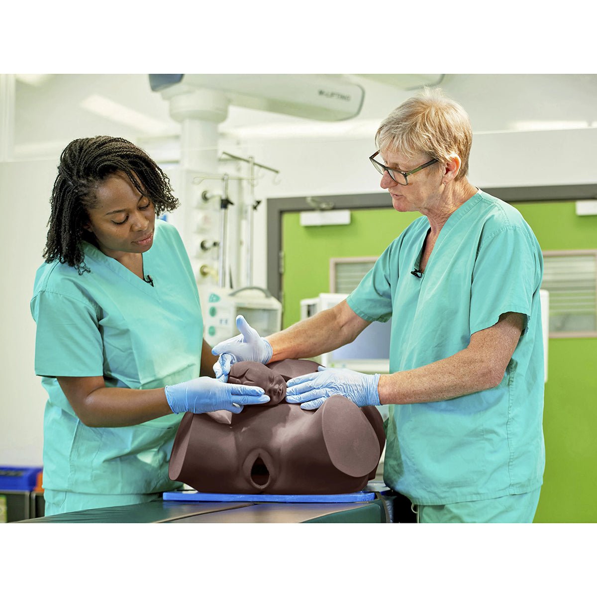 Debra Enhanced® Impacted Fetal Head Simulator - Realistic Birth Training Model for Obstetric Emergencies | Perfect for Medical Students, Midwives & OBGYN Practitioners