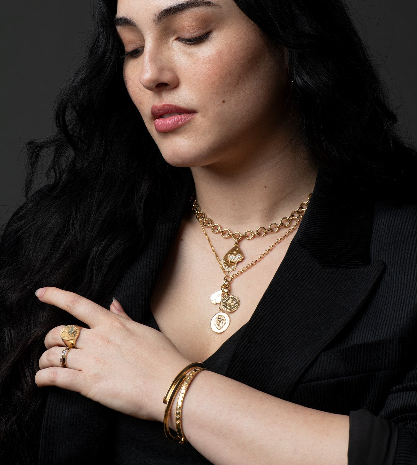 Encrusted Butterfly Wing Pendant Necklace with Annex Link - Elegant Bohemian Jewelry for Women, Perfect for Parties, Weddings & Special Occasions