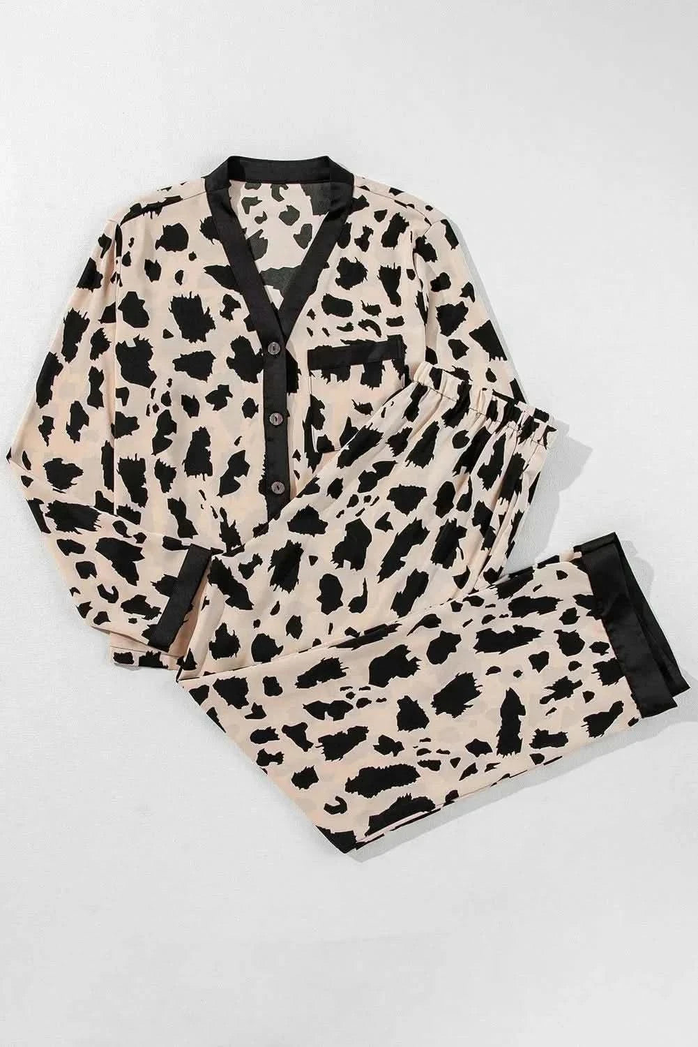 Stylish Long Sleeve Lounge Set for Women - Soft Comfortable Loungewear - Perfect for Relaxing at Home, Yoga, and Casual Outings