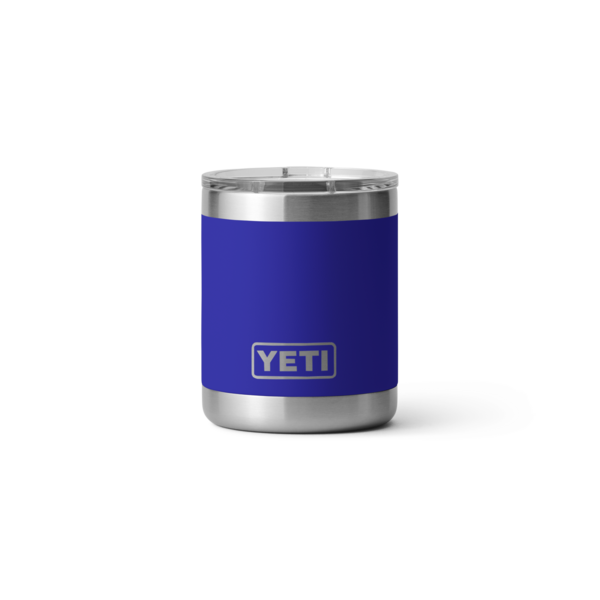 Yeti Rambler 10 oz Lowball Tumbler - Insulated Stainless Steel Cup for Whiskey, Cocktails & Cold Drinks - Perfect for Home, Office & Outdoor Use - Offshore Blue