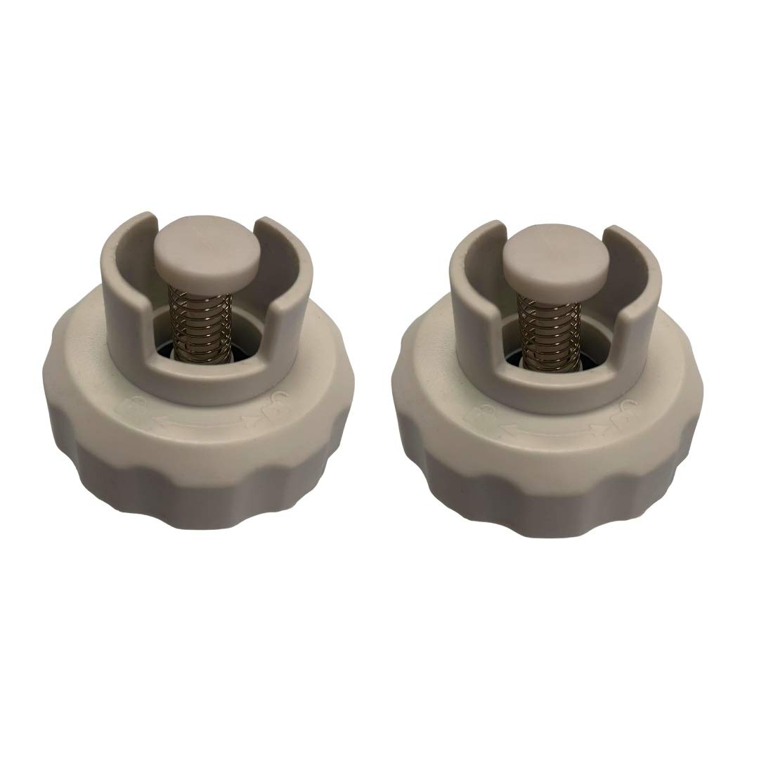 SALAV 2-Piece Replacement Water Tank Cap for Garment Steamer - Compatible with GS25-DJ, XL-08, XL-10 Models - Rose Gold | Perfect for Home & Travel Steam Cleaning