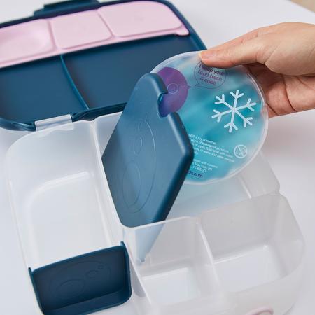 b.box Insulated Kids Lunch Box - Leak Proof & BPA Free, Perfect for School, Picnics & Travel - Lilac Pop Color
