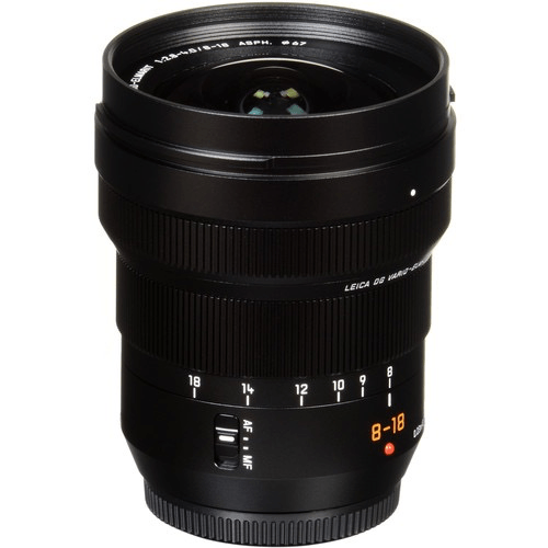 Panasonic Leica DG Vario-Elmarit 8-18mm f/2.8-4 ASPH. Lens for Micro Four Thirds Cameras - Wide Angle Zoom Lens for Landscape, Travel & Street Photography
