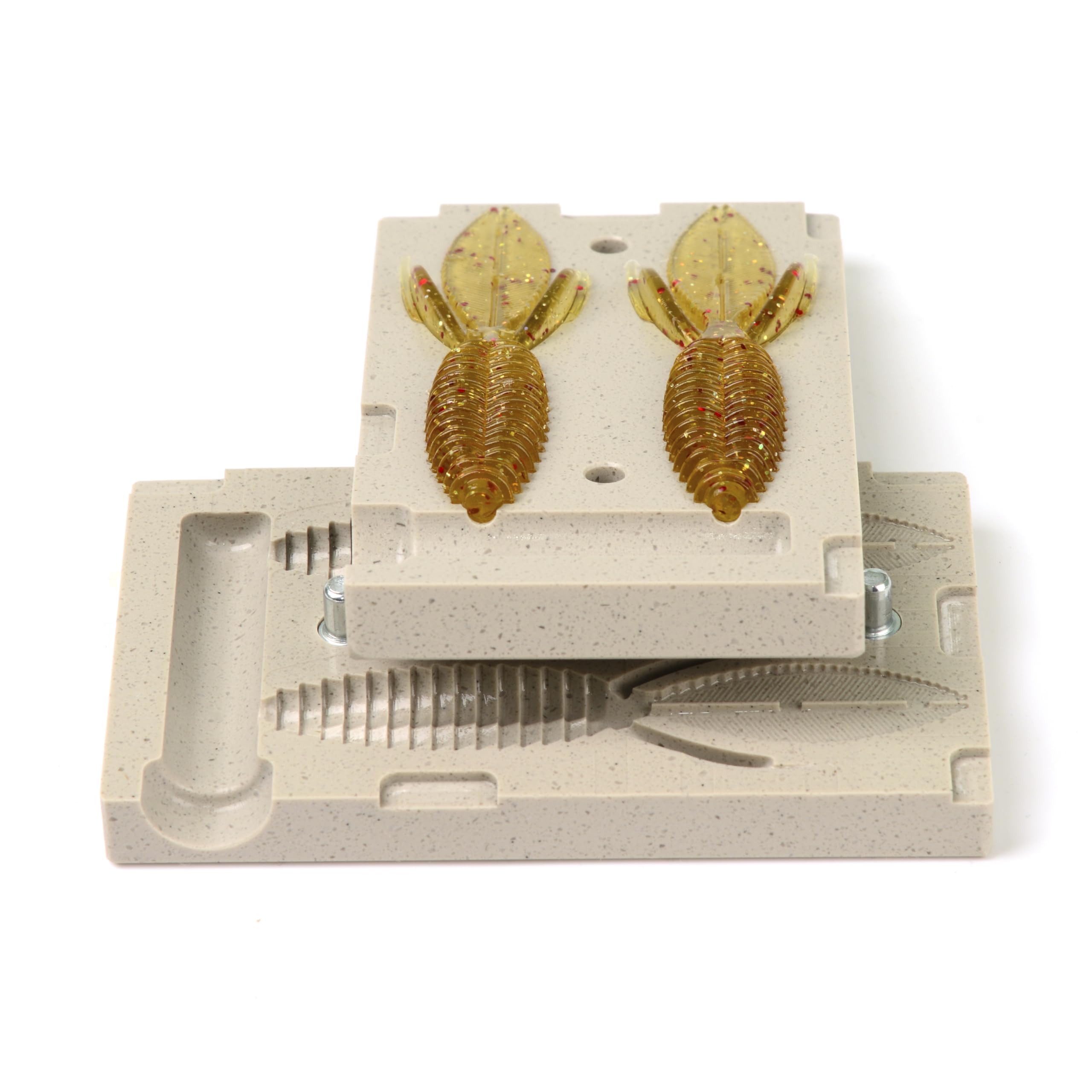 Premium Soft Plastic Molds for Fishing Lure Making - Smallie Beaver 3.5
