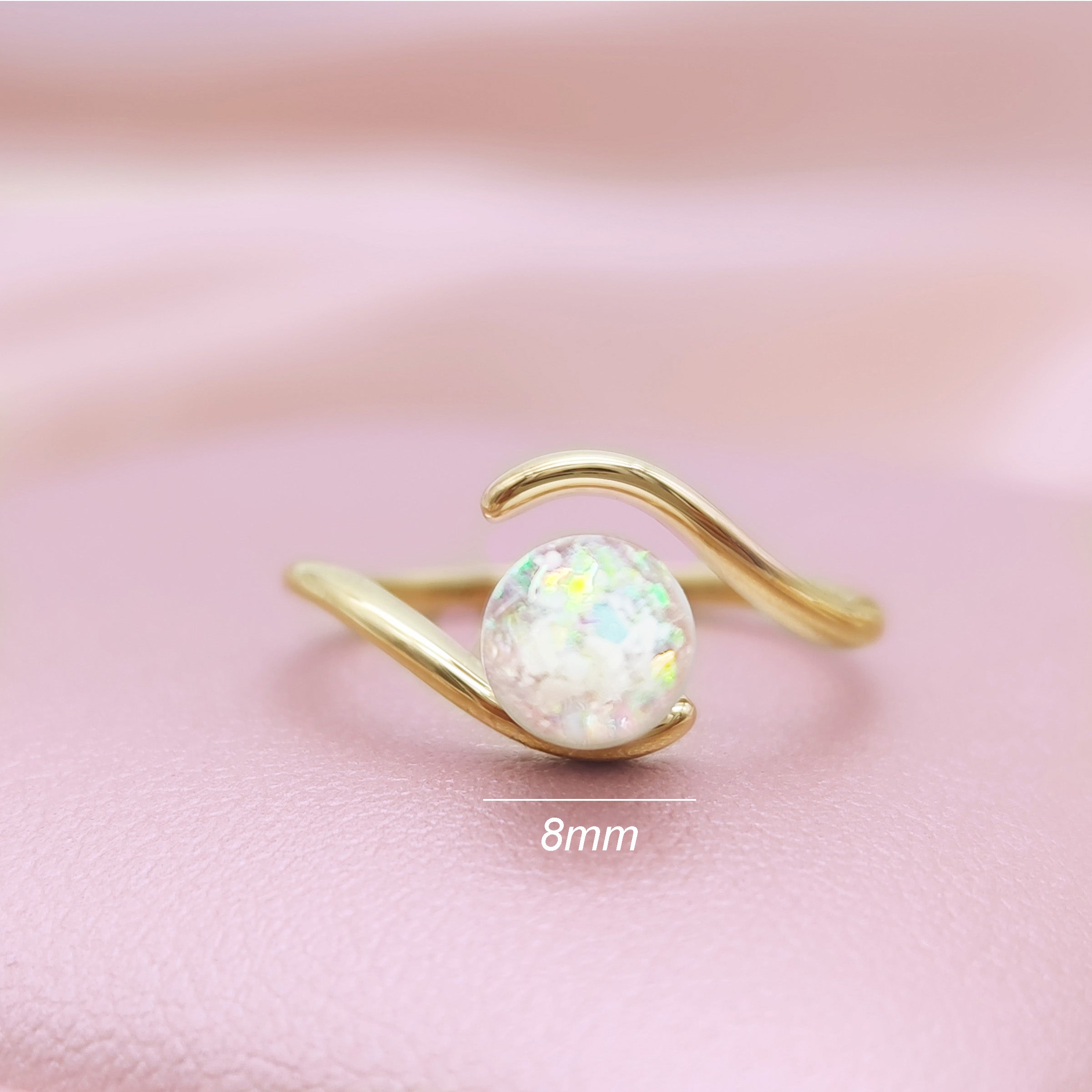 Elegant Ashes Ring for Women - Memorial Jewelry for Loved Ones - Perfect for Remembrance, Funerals & Special Occasions