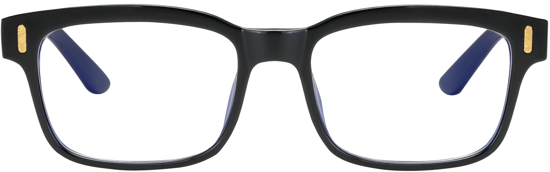 Blue Light Blocking Glasses for Women & Men - Black Frame for Computer, Gaming & Reading