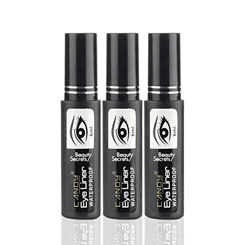 Waterproof & Long-Lasting Liquid Eyeliner - Smudge-Proof, Quick-Dry, Vegan & Cruelty-Free Makeup for All-Day Wear - Perfect for Gym, Swimming & Special Occasions