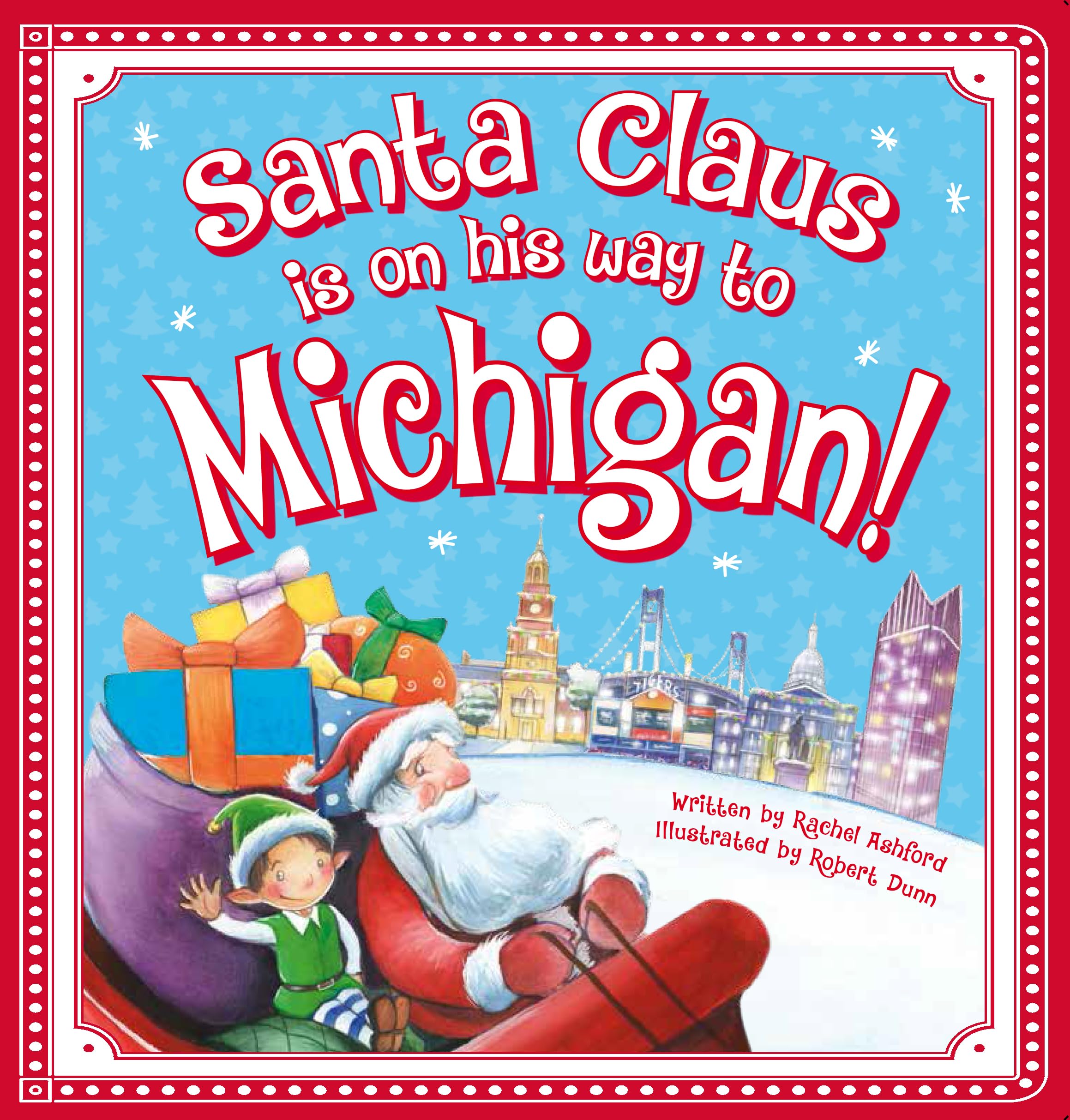 Santa Claus Christmas Decorations - Holiday Home & Yard Decor for Michigan - Perfect for Indoor & Outdoor Christmas Decorating