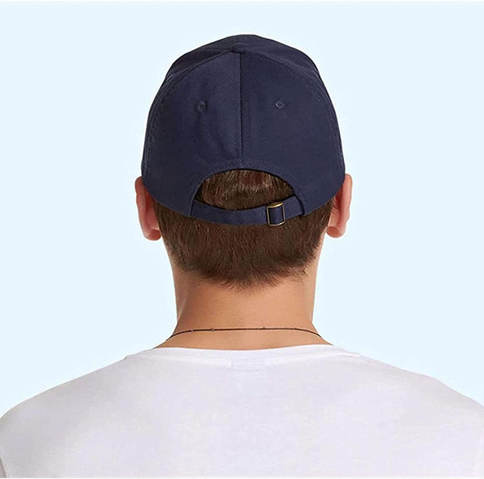 5G WiFi Shielding Cap - EMF Radiation Protection Baseball Hat for Mobile Phones & Devices - Blocks WiFi RF Signals - Navy Blue One Size - Ideal for Daily Commute, Travel & Outdoor Activities