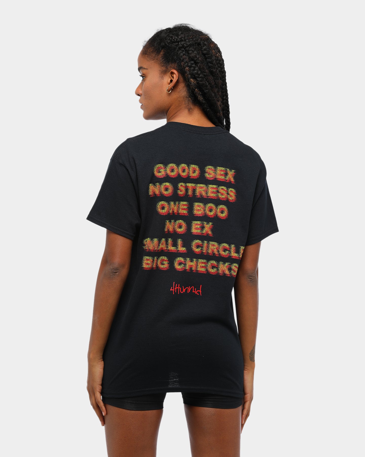 4HUNNID Good Sex Tee Black - Trendy Graphic T-Shirt for Men & Women - Perfect for Casual Wear, Street Style & Night Out