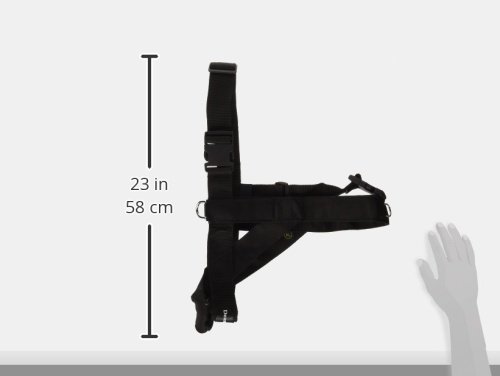 No Pull Dog Harness for Large Dogs - Adjustable Pet Vest Harness with Front Clip, Black X-Large (36-47 Inch Girth) - Perfect for Walking, Training & Outdoor Adventures