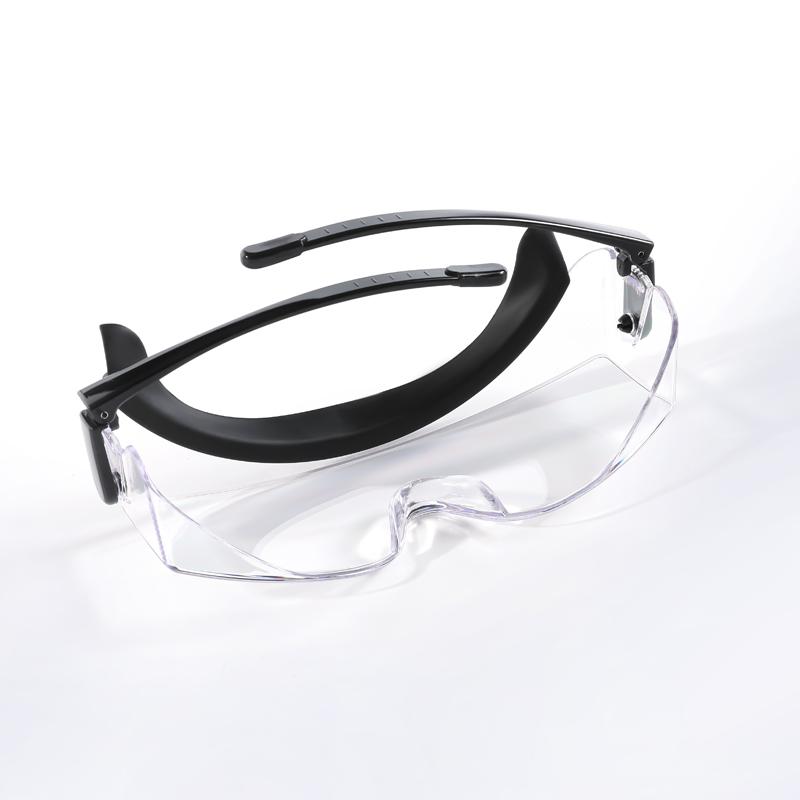 Anti-Fog Safety Glasses with Black Frame - UV Protection, ANSI Z87.1 Certified for Construction, Woodworking & DIY Projects