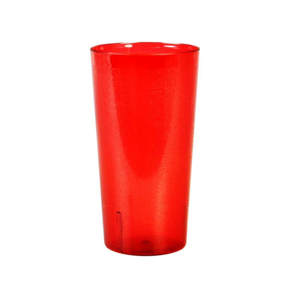 Thunder Group 32oz Insulated Stainless Steel Tumbler with Lid - Set of 12 Red Drinkware Cups for Coffee, Tea & Cold Beverages - Perfect for Restaurants, Cafes & Outdoor Activities