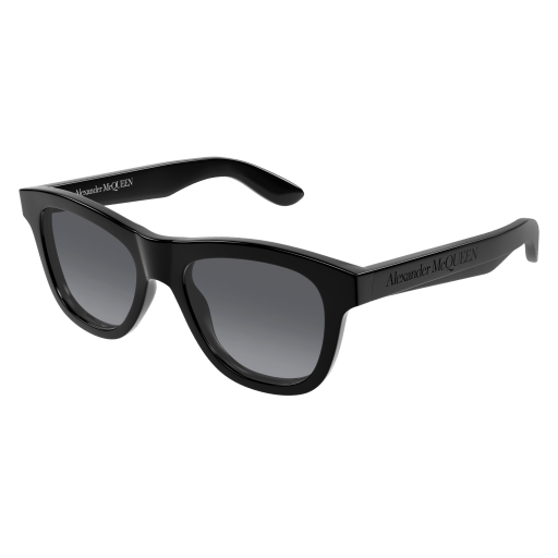 Alexander McQueen AM0421S 001 Sunglasses - Luxury Designer Shades for Men & Women | Perfect for Outdoor Activities, Travel, and Fashion Statements
