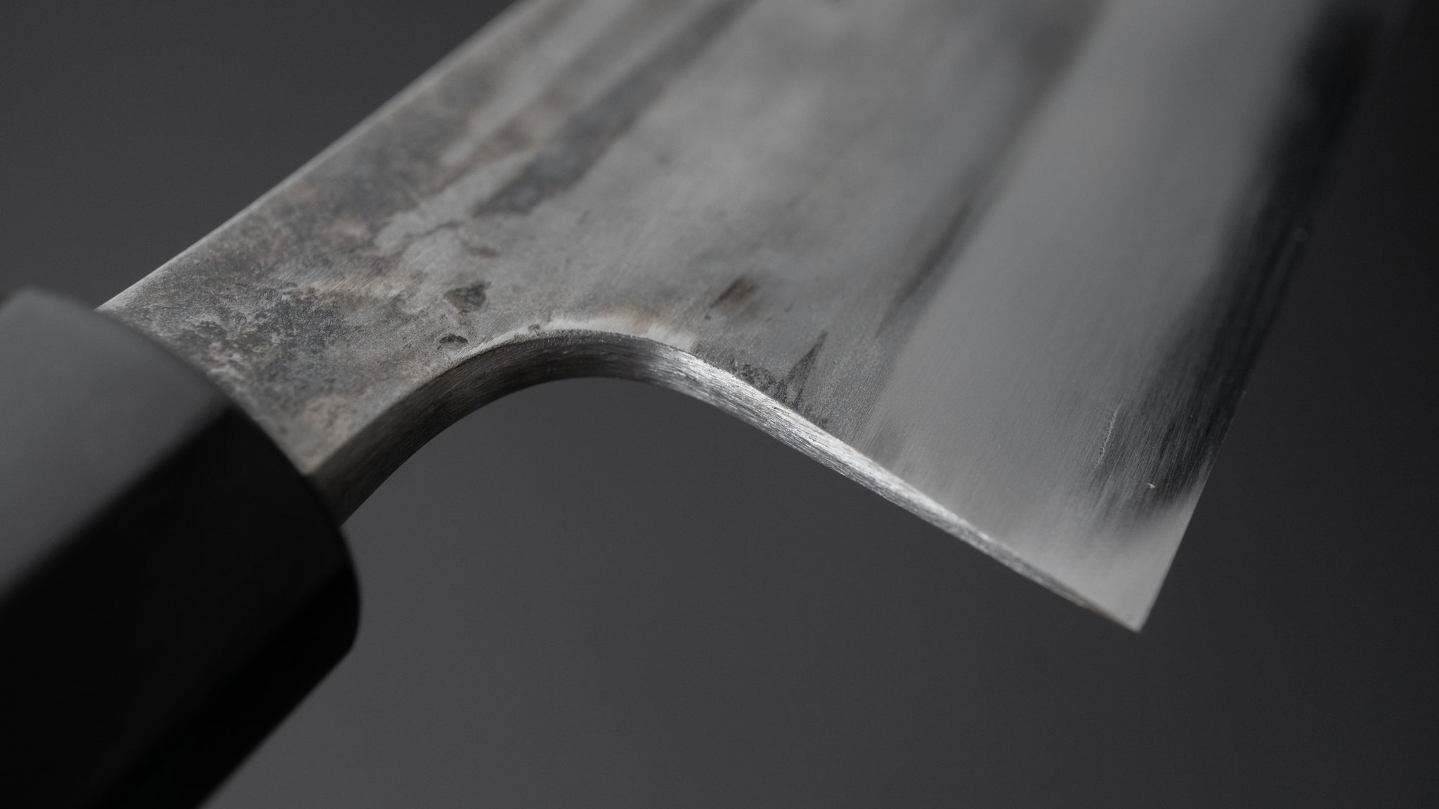 Jiro Tsuchime Petty Knife 180mm - Japanese High Carbon Steel Blade with Taihei Tagayasan Handle (#532) - Perfect for Slicing, Dicing & Precision Kitchen Tasks