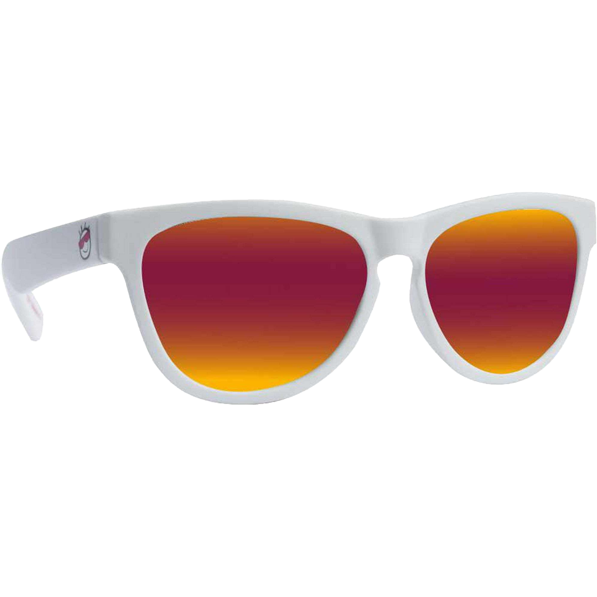 Classic (3-7) Pearl White & Polarized Rose Gold Sunglasses - UV Protection for Outdoor Sports, Driving & Fashion