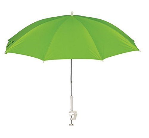 UB44-ACE 4 ft. Clamp-On Patio Umbrella with Tilt Function - Assorted Colors for Outdoor Dining, Poolside Lounging & Backyard Relaxation