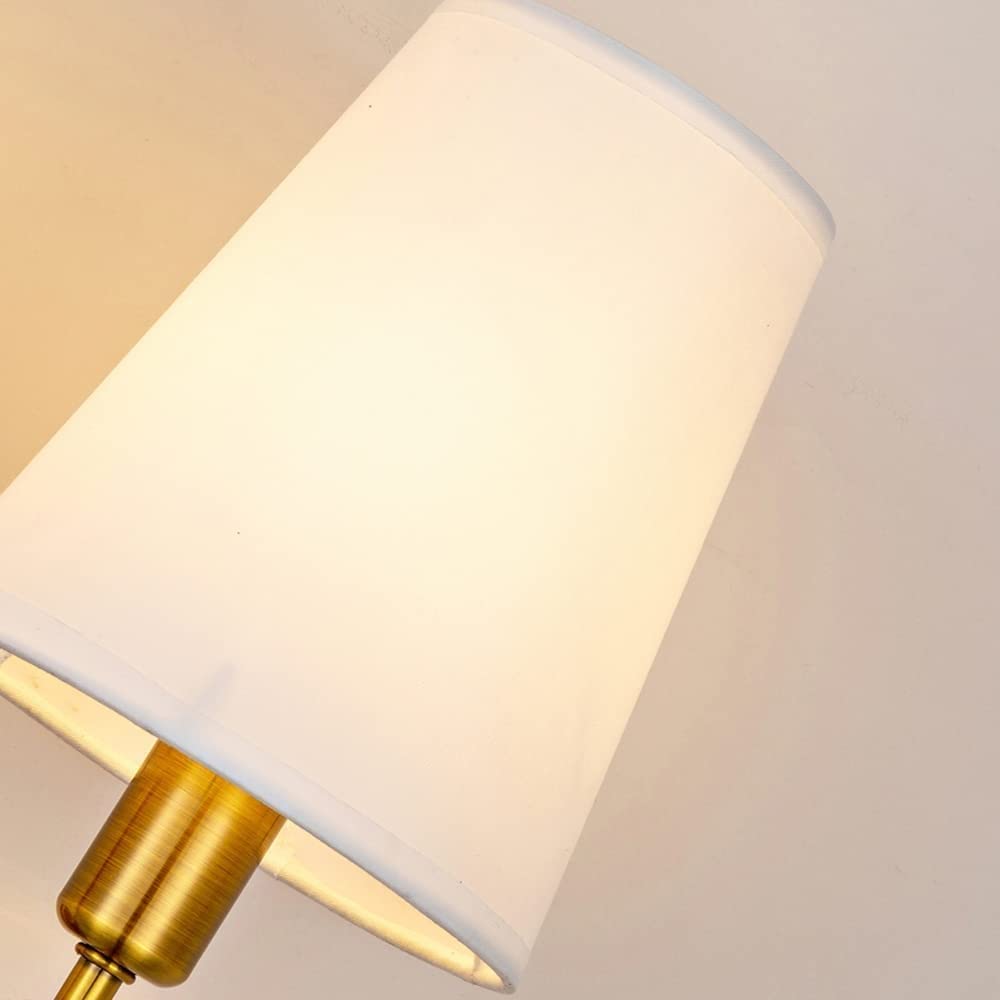 Battery Operated Wall Sconces - Dimmable LED Wall Lights with Remote Control, Set of 2, Easy to Install No Wiring Needed - Perfect for Bedroom, Living Room, Farmhouse Decor & TV Backlighting (Bronze Finish)