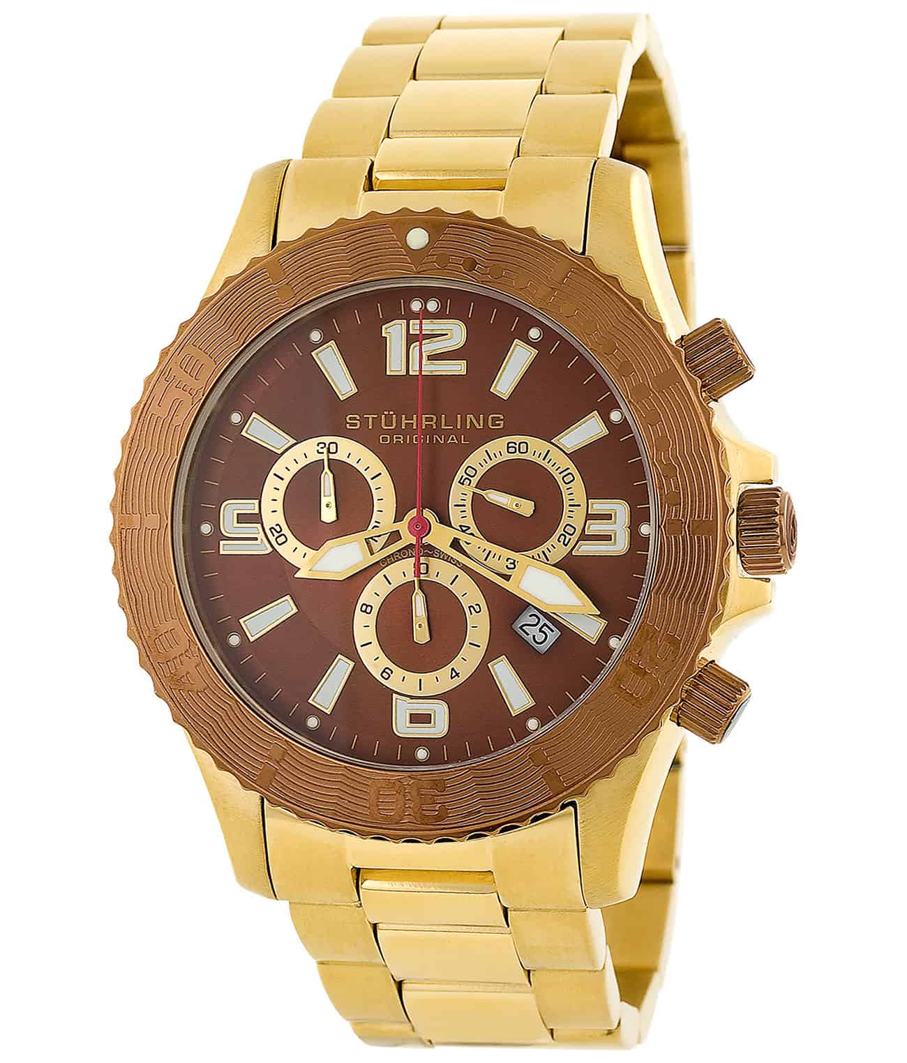 Antigua 218 44mm Diver Watch - Waterproof Luxury Stainless Steel Men's Dive Watch - Perfect for Scuba Diving, Swimming & Outdoor Adventures