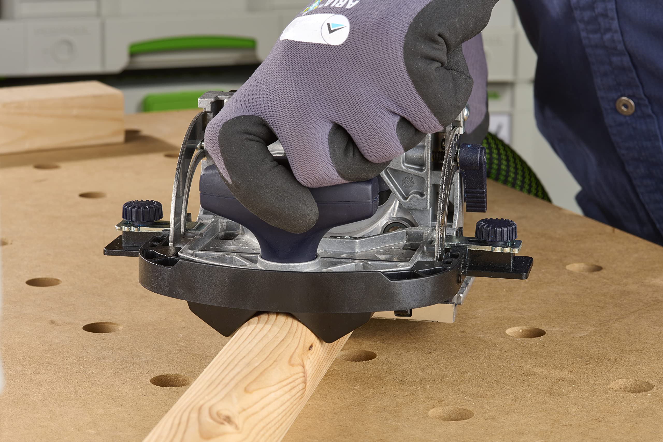 Festool 494847 Domino Hand Rail Fence - Precision Joinery Tool for Woodworking & Cabinet Making - Perfect for Stair Rails, Furniture & DIY Projects