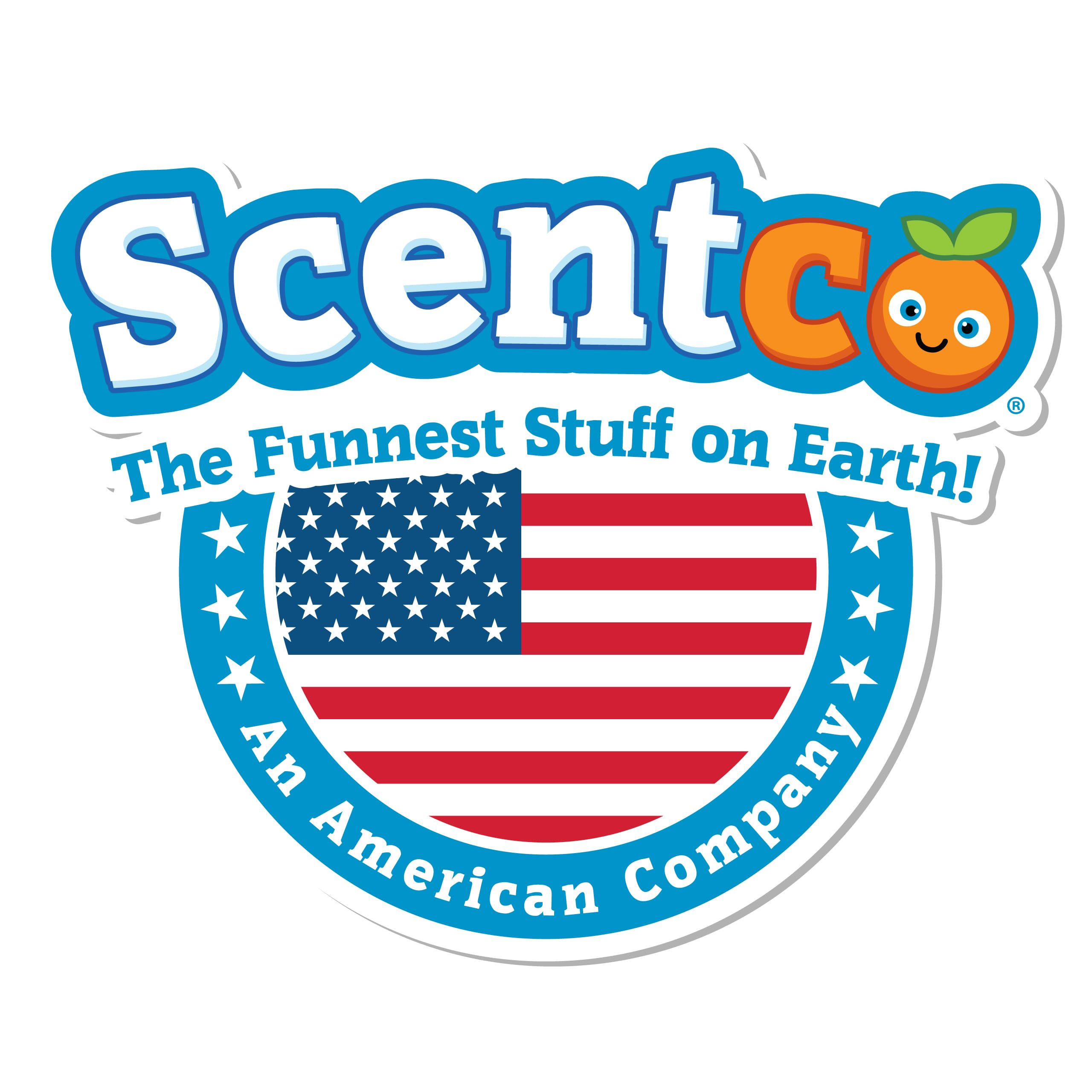 Cutie Fruities Scented Pencil Pouch - Orange & Apple Aroma - Kids School Supplies, Classroom Rewards & Teacher Gifts by Scentco - Perfect for Back to School, Homework Organization & Student Incentives