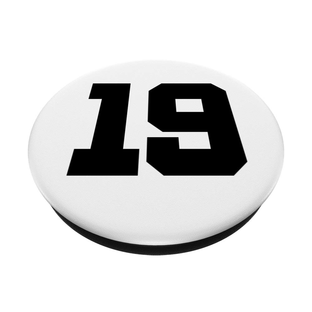 Custom Number 19 Jersey for Sports Fans - Perfect for Football, Basketball & Soccer Games