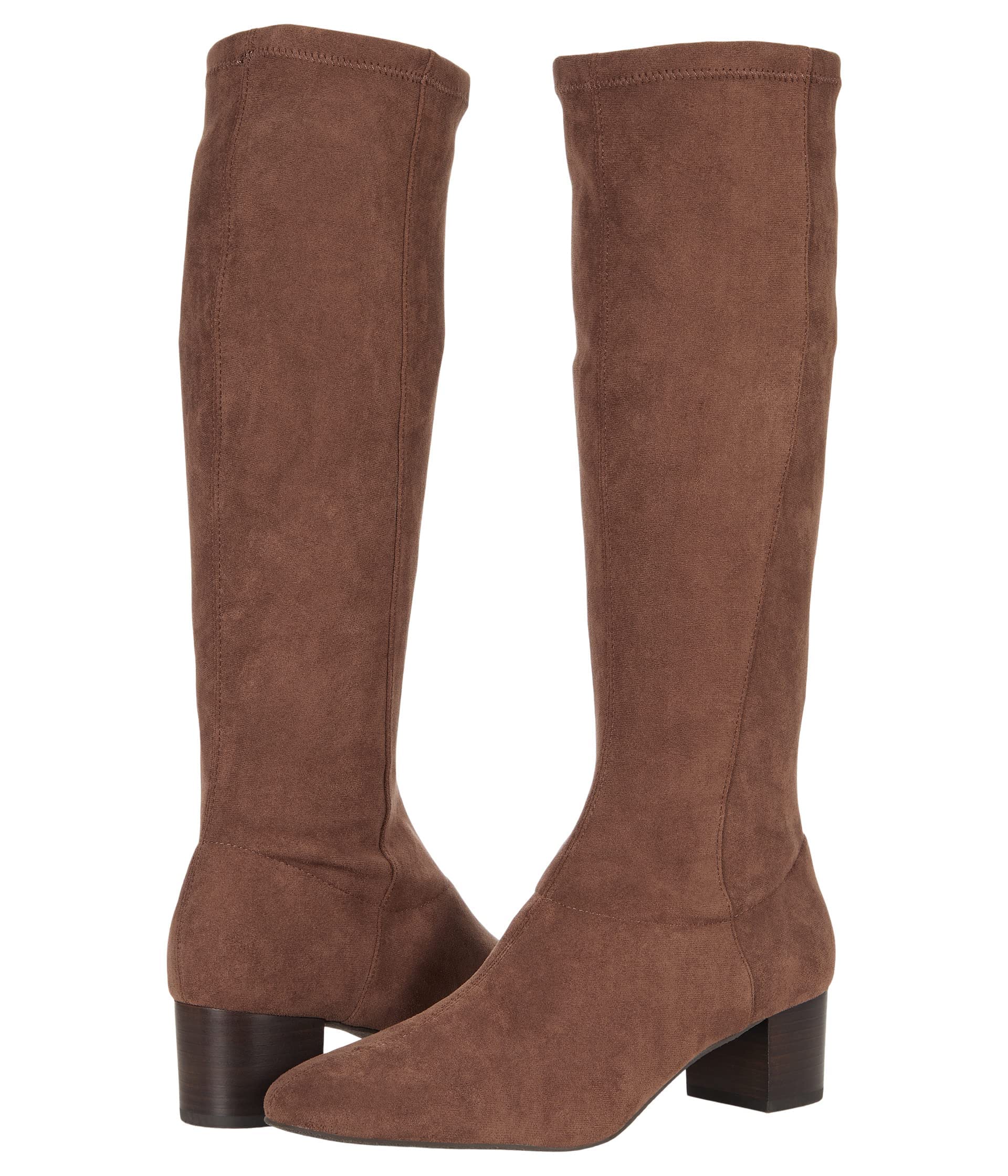 Jack Rogers Amber Tall Stretch Boots for Women - Comfortable Knee High Winter Boots with Side Zipper | Perfect for Snow, Rain & Cold Weather Outdoor Activities